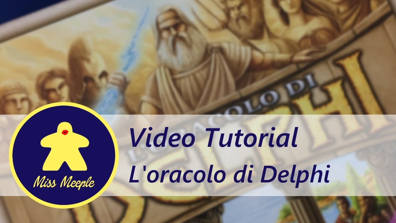 La ludoteca #28 – L’oracolo di Delphi Tutorial