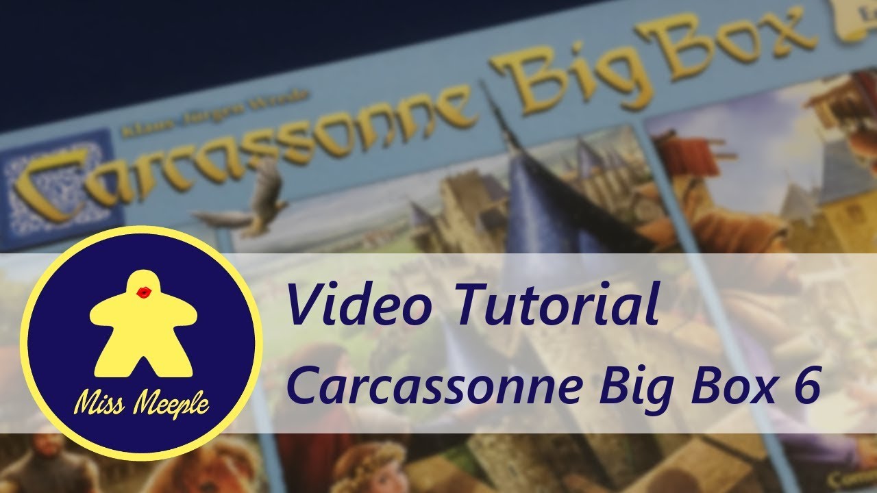 La ludoteca #42 – Carcassonne Big Box 6 (2017) Tutorial