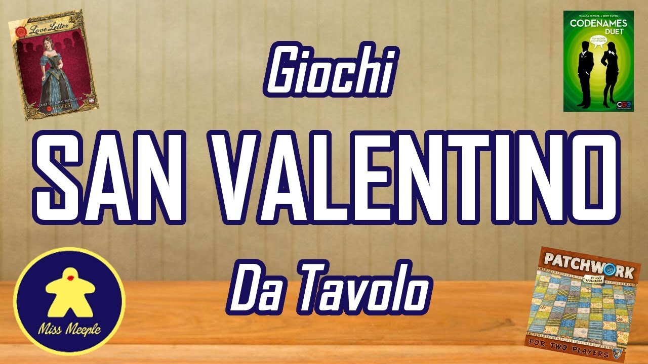 Idee regalo per San Valentino: 5 giochi da tavolo