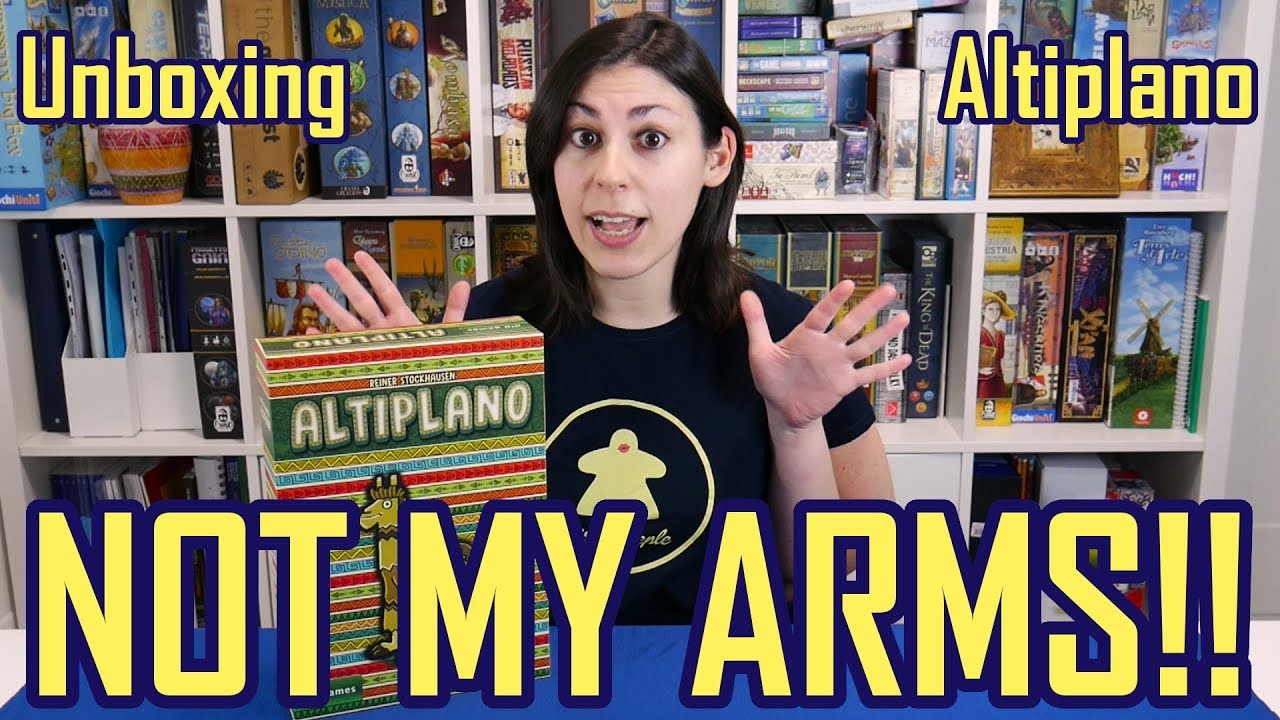 Not My Arms Challenge! – Unboxing del gioco da tavolo ALTIPLANO