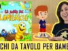 La corsa dei lombrichi – Gioco da Tavolo per Bambini – 4+ anni