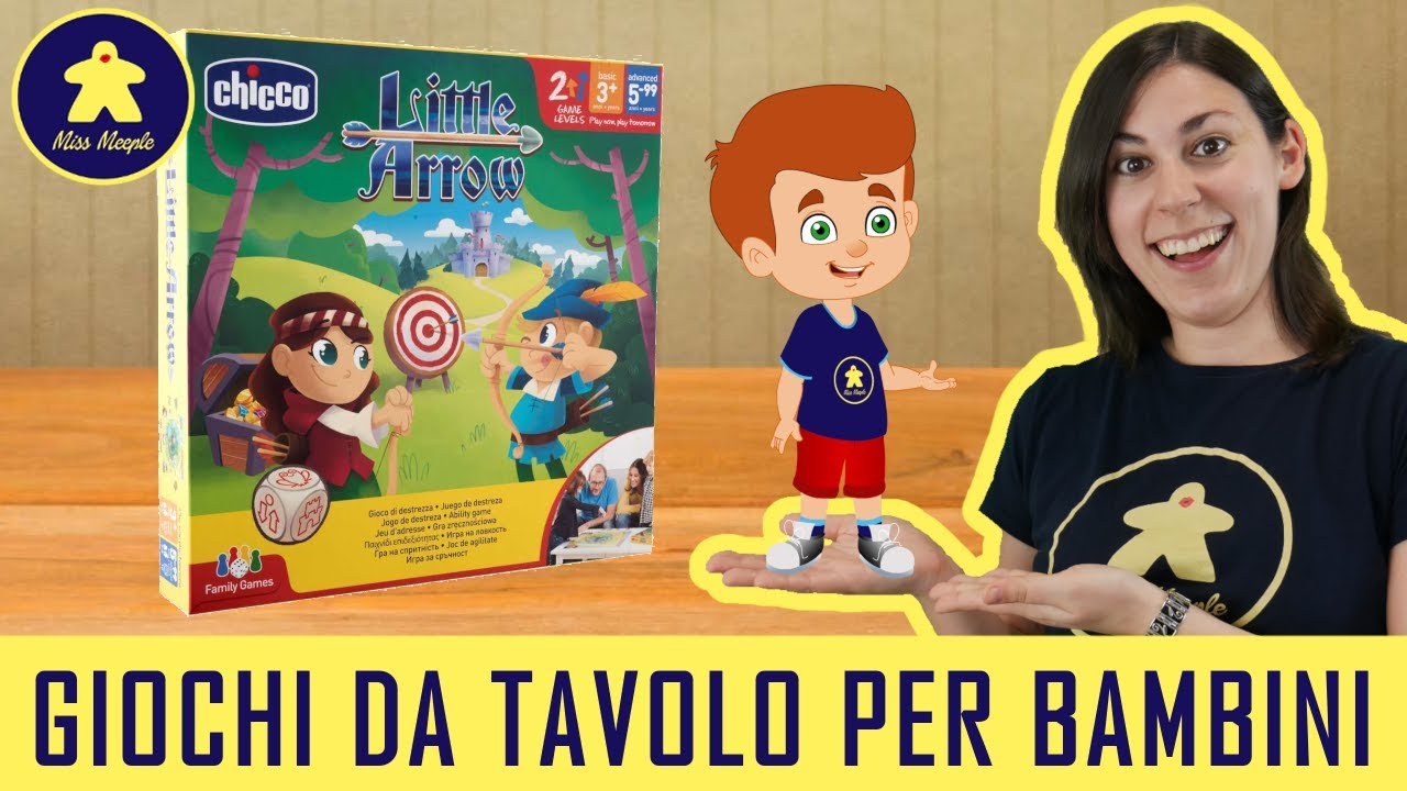 Little Arrow – Gioco da Tavolo per Bambini – 3+ anni – Chicco