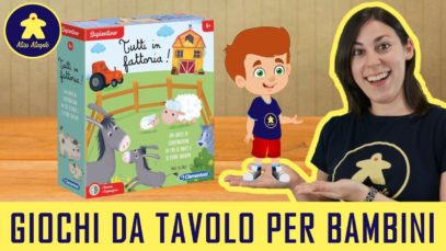 Tutti in Fattoria – Gioco da Tavolo per Bambini – Clementoni – 4+ anni