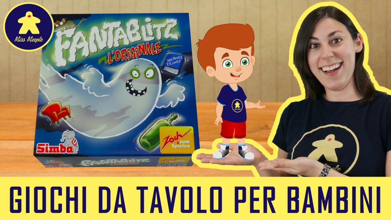 Fantablitz - Gioco da Tavolo per Bambini e Ragazzi - 8+ anni