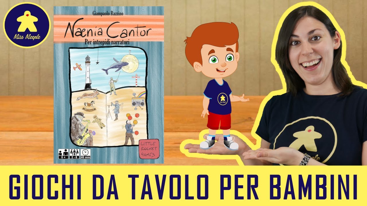 Naenia Cantor – Gioco da Tavolo per Bambini – 8+ anni