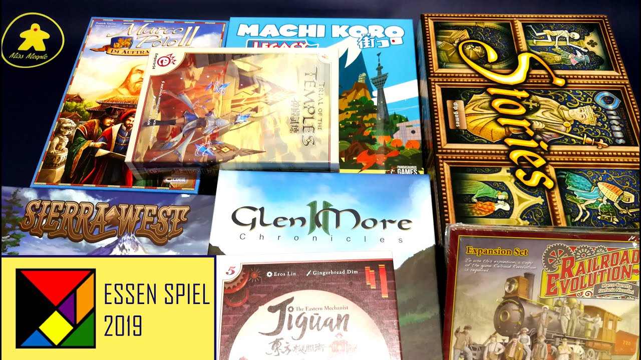 Essen Spiel 2019 – Acquisti Giochi da Tavolo